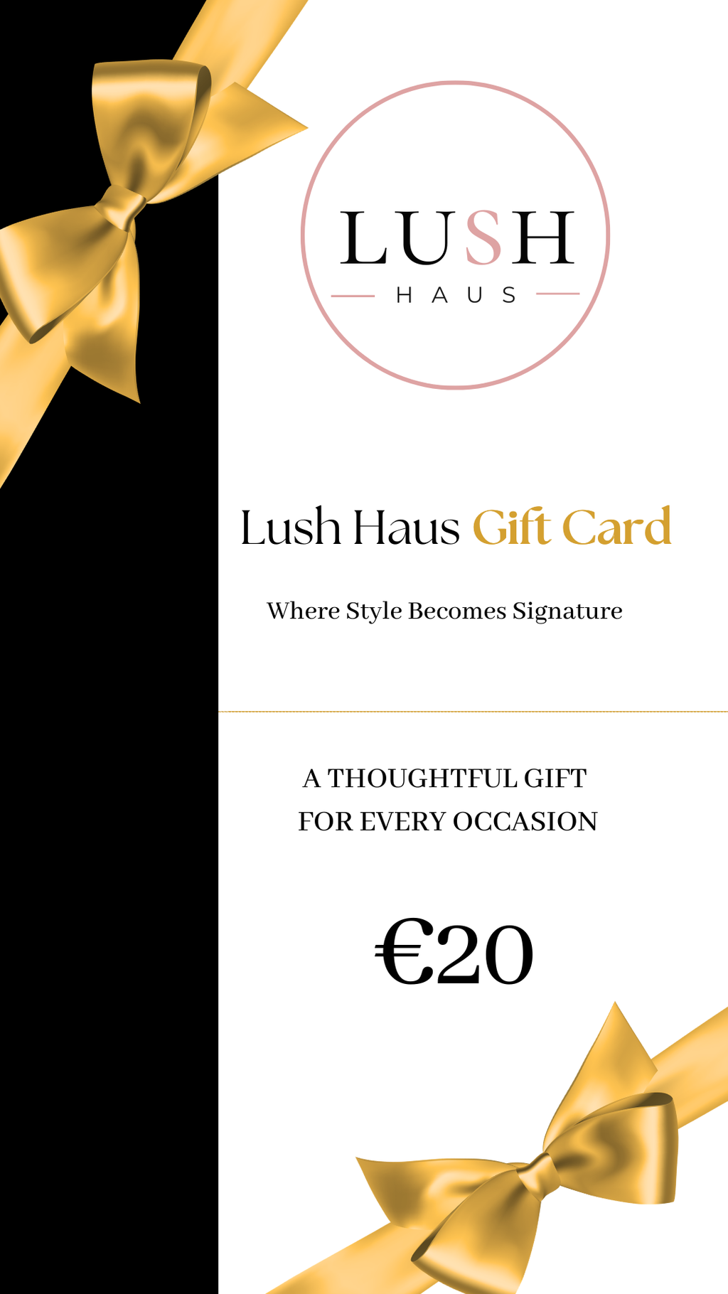 Lush Haus Gift Card